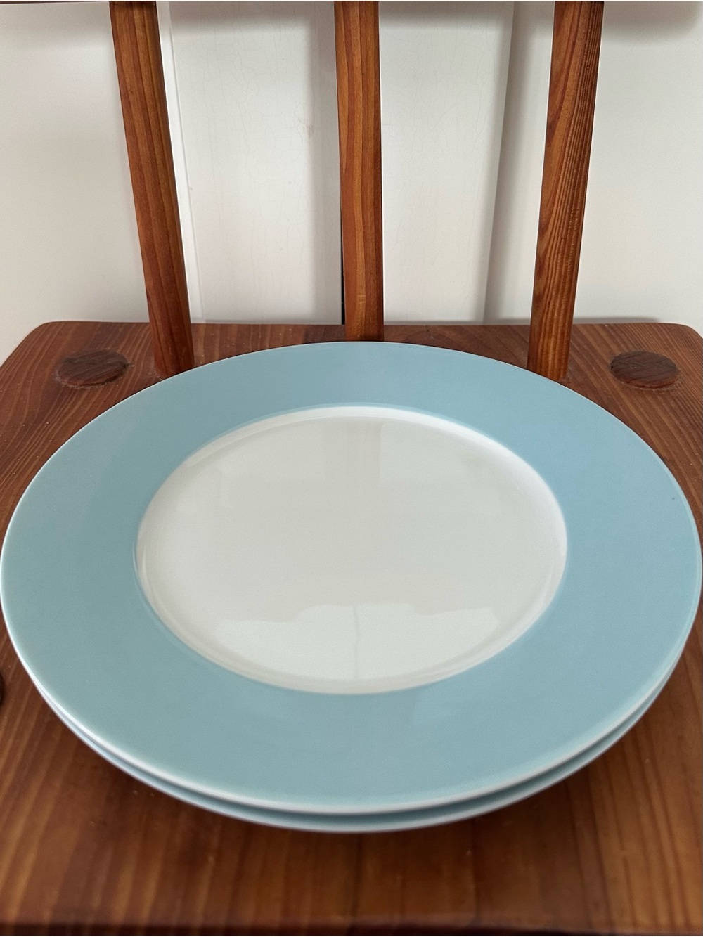 Set of 2 IKEA 365 Susan Pryke Blue Turquoise Salad Bread
Dessert Plate